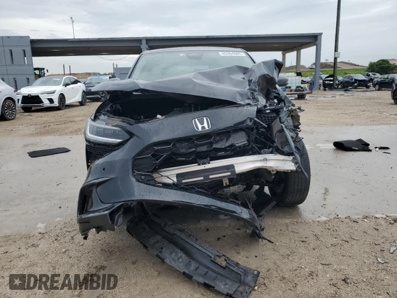 2023 Honda HR-V EX-L with VIN 3CZRZ1H75PM721050, listed as a Copart auction lot 63394005 with 28,218 mi miles and Non repairable. Bid and sale history available at DreamBid. Image 5.