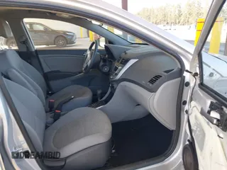2016 Hyundai Accent SE with VIN KMHCT4AE6GU054438, listed as a IAAI auction lot 42110240 with 91,667 mi miles. Bid and sale history available at carsss.com. Image 5.