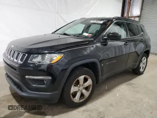 2017 Jeep Compass Latitude with VIN 3C4NJDBB9HT672288, listed as a Copart auction lot 42561244 with 48,865 mi miles and Clean Title. Bid and sale history available at carsss.com. Image 1.