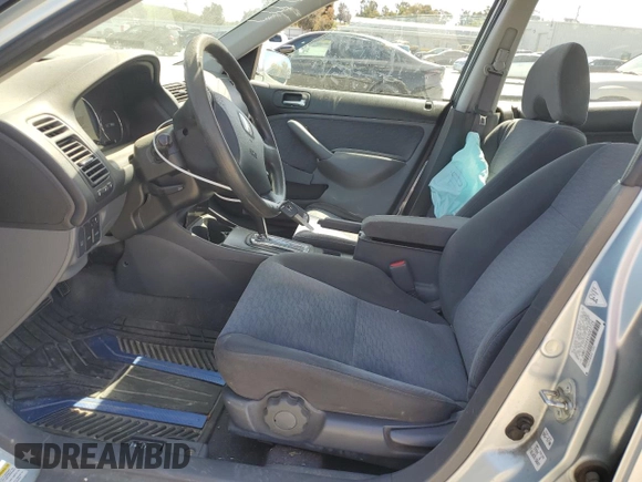 2005 Honda Civic with VIN JHMES966X5S003725, listed as a Copart auction lot 52462415 with 143,444 mi miles and Salvage Title. Bid and sale history available at DreamBid. Image 7.