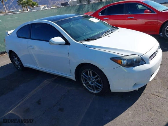 2007 Scion tC Spec with VIN JTKDE177870188538, listed as a IAAI auction lot 41873197 with 162,365 mi miles. Bid and sale history available at carsss.com. Image 1.