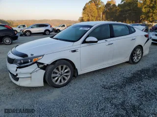 2016 Kia Optima EX with VIN 5XXGU4L31GG014286, listed as a Copart auction lot 77652274 with 126,885 mi miles and Salvage Title. Bid and sale history available at carsss.com. Image 1.