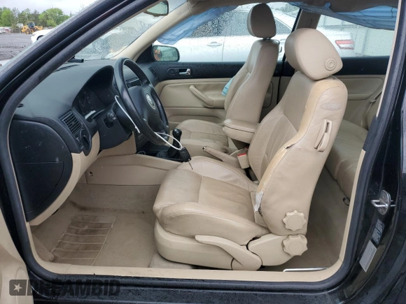 2002 Volkswagen GTI с VIN 9BWPH61J424064383, выставлен на аукционе Copart как лот 56943805 с пробегом 105 177 миль миль и Списание • Salvage title. История ставок и продаж доступна на DreamBid. Изображение 7.