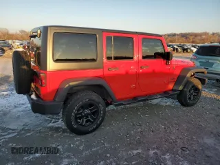 2018 Jeep Wrangler JK Unlimited Sport S with VIN 1C4BJWDG1JL816411, listed as a Copart auction lot 82702914 with 37,092 mi miles and Salvage Title. Bid and sale history available at carsss.com. Image 3.