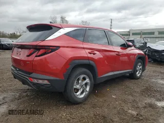 2022 Hyundai Tucson SE with VIN 5NMJACAE2NH062908, listed as a Copart auction lot 81421444 with 36,284 mi miles and Salvage Title. Bid and sale history available at carsss.com. Image 3.