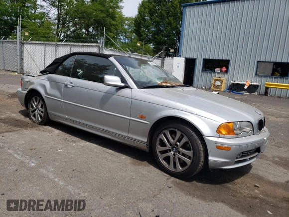 2001 BMW 3 Series 330Ci with VIN WBABS53441JU86514, listed as a Copart auction lot 59260014 with 123,862 mi miles and Salvage Title. Bid and sale history available at carsss.com. Image 5.