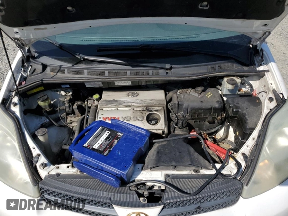 2004 Toyota Sienna CE with VIN 5TDZA23C24S049001, listed as a Copart auction lot 54015845 with 214,749 mi miles and Salvage Title. Bid and sale history available at carsss.com. Image 12.