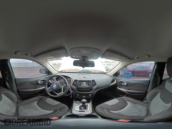 2018 Jeep Cherokee Latitude with VIN 1C4PJMCB8JD523356, listed as a Copart auction lot 58819505 with 107,182 mi miles and Salvage title. Bid and sale history available at DreamBid. Image 15.