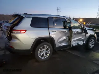 2021 Jeep Grand Cherokee L Limited with VIN 1C4RJKBG8M8111655, listed as a Copart auction lot 85345404 with 0 mi miles and Salvage Title. Bid and sale history available at carsss.com. Image 3.