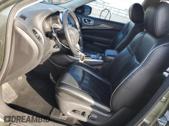 2016 Infiniti QX60 with VIN 5N1AL0MM2GC508628, listed as a Copart auction lot 85034354 with 117,245 mi miles and Salvage Title. Bid and sale history available at DreamBid. Image 7.