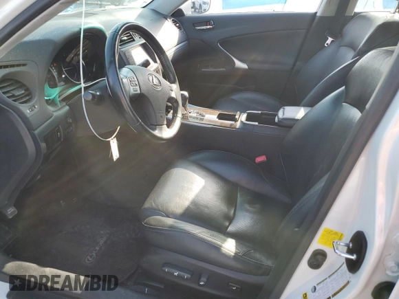 2013 Lexus IS 250 with VIN JTHCF5C29D5063028, listed as a Copart auction lot 49708045 with 126,351 mi miles and Salvage title. Bid and sale history available at DreamBid. Image 7.