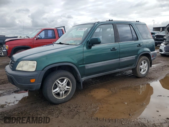 1999 Honda CR-V EX z VIN JHLRD1869XC064785, wystawiony jako Copart lot #58666215 z przebiegiem 241 633 mil mil oraz Czysty tytuł • Clean title. Historia ofert i sprzedaży dostępna na DreamBid. Obrazek 1.