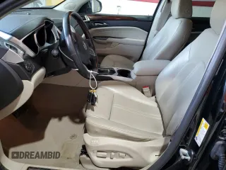 2012 Cadillac SRX Performance Collection with VIN 3GYFNEE3XCS593868, listed as a Copart auction lot 54381275 with 80,855 mi miles and Salvage title. Bid and sale history available at DreamBid. Image 7.