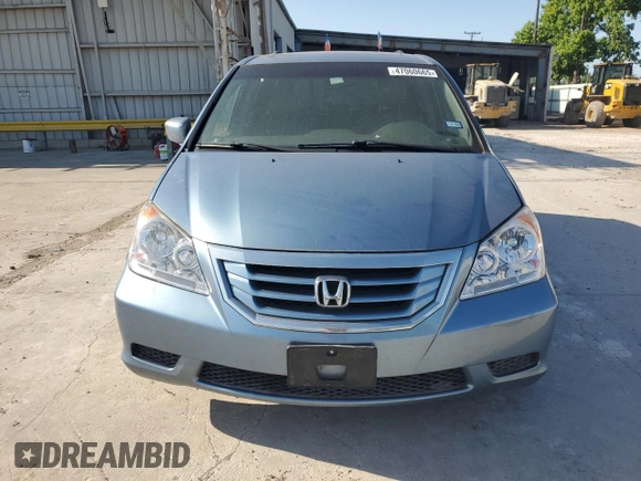 2008 Honda Odyssey EX-L with VIN 5FNRL38738B053838, listed as a Copart auction lot 47060665 with 142,145 mi miles and Salvage Title. Bid and sale history available at carsss.com. Image 5.