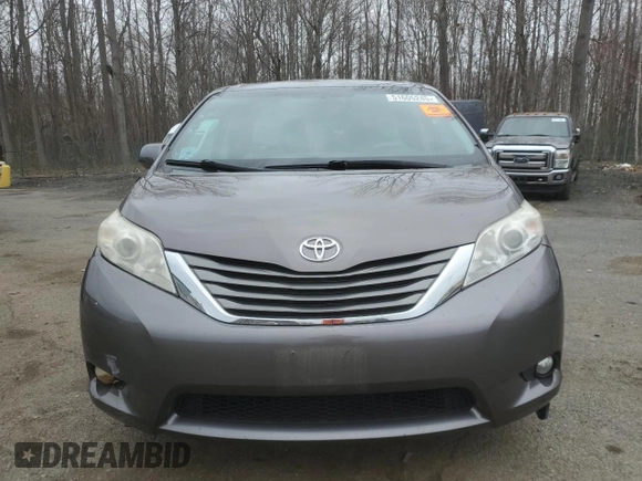 2014 Toyota Sienna XLE with VIN 5TDYK3DC1ES492724, listed as a Copart auction lot 51605245 with 112,079 mi miles and Salvage Title. Bid and sale history available at carsss.com. Image 5.