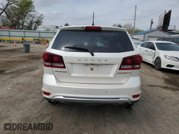 2017 Dodge Journey Crossroad Plus with VIN 3C4PDCGG9HT674069, listed as a Copart auction lot 51274105 with 106,250 mi miles and Salvage title. Bid and sale history available at DreamBid. Image 6.