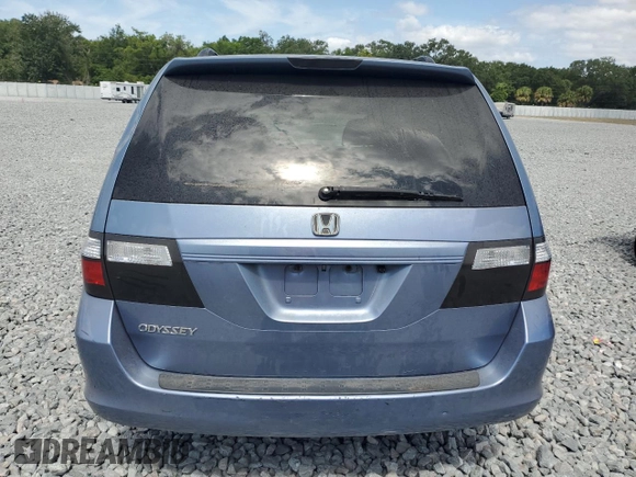 2007 Honda Odyssey EX with VIN 5FNRL38457B052131, listed as a Copart auction lot 55226575 with 165,745 mi miles and Salvage Title. Bid and sale history available at DreamBid. Image 6.