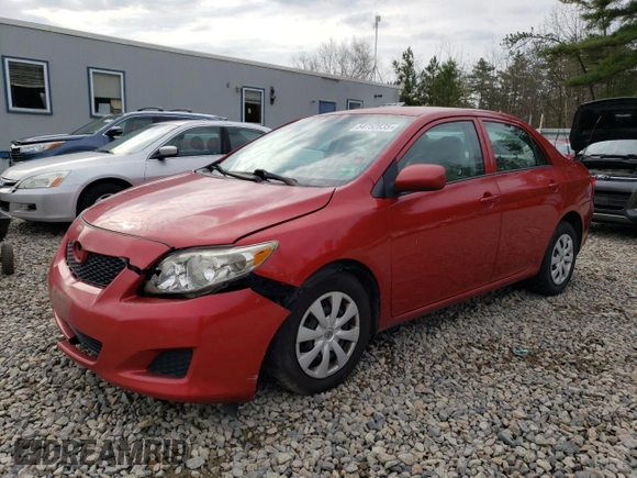 2010 Toyota Corolla with VIN 2T1BU4EE8AC283876, listed as a Copart auction lot 54752835 with 269,350 mi miles and Clean Title. Bid and sale history available at carsss.com. Image 1.