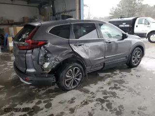 2021 Honda CR-V EX-L with VIN 5J6RW1H85MA002424, listed as a Copart auction lot 48469465 with 48,247 mi miles and Salvage Title. Bid and sale history available at carsss.com. Image 3.