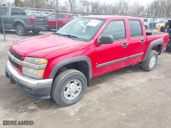 2008 Chevrolet Colorado LT w/1LT with VIN 1GCDT33E088223864, listed as a IAAI auction lot 41952417 with 148,095 mi miles. Bid and sale history available at carsss.com. Image 2.