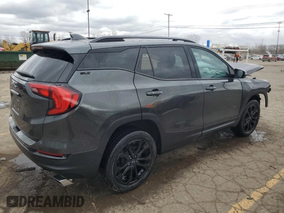 2020 GMC Terrain SLT with VIN 3GKALPEX8LL162156, listed as a Copart auction lot 52894115 with 50,972 mi miles and Non repairable. Bid and sale history available at DreamBid. Image 3.