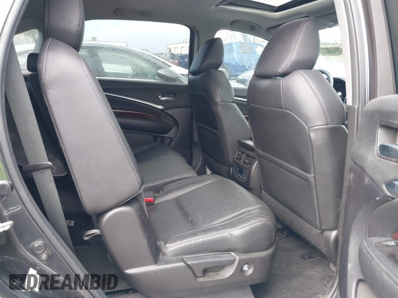 2014 Acura MDX with VIN 5FRYD3H27EB004309, listed as a IAAI auction lot 42058052 with 107,318 mi miles. Bid and sale history available at carsss.com. Image 8.
