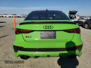 2024 Audi RS 3 z VIN WUAG4DGY8RA911239, wystawiony jako Copart lot #42005625 z przebiegiem 11 196 mil mil oraz Szkoda całkowita • Salvage title. Historia ofert i sprzedaży dostępna na DreamBid. Obrazek 6.