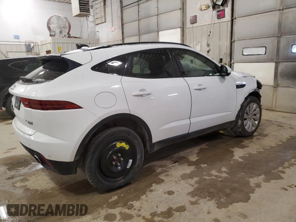2020 Jaguar E-Pace SE z VIN SADFP2FX0L1013212, wystawiony jako Copart lot #45304705 z przebiegiem 76 370 mil mil oraz Szkoda całkowita • Salvage title. Historia ofert i sprzedaży dostępna na DreamBid. Obrazek 3.
