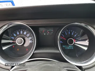 2014 Ford Mustang V6 with VIN 1ZVBP8AM1E5233106, listed as a Copart auction lot 50583645 with 130,482 mi miles and Salvage Title. Bid and sale history available at carsss.com. Image 9.