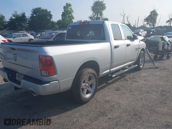 2017 Ram 1500 Express with VIN 1C6RR7FT0HS853934, listed as a IAAI auction lot 42390345 with 96,392 mi miles and . Bid and sale history available at DreamBid. Image 4.