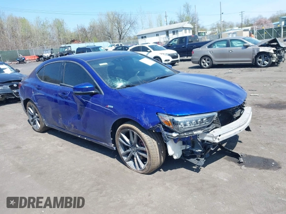2018 Acura TLX w/A-SPEC Pkg with VIN 19UUB3F65JA006107, listed as a IAAI auction lot 42105820 with 129,268 mi miles and . Bid and sale history available at DreamBid. Image 1.