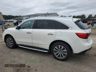 2015 Acura MDX Tech Pkg with VIN 5FRYD3H40FB002968, listed as a Copart auction lot 71251964 with 170,831 mi miles and Salvage Title. Bid and sale history available at carsss.com. Image 2.