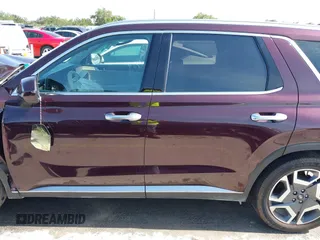 2023 Hyundai Palisade Limited with VIN KM8R5DGE0PU564263, listed as a IAAI auction lot 42034739 with 54,140 mi miles and . Bid and sale history available at DreamBid. Image 15.