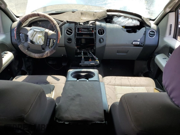 2005 Ford F-150 STX with VIN 1FTRX12W75FA33690, listed as a Copart auction lot 44412335 with 186,314 mi miles and Salvage Title. Bid and sale history available at carsss.com. Image 8.