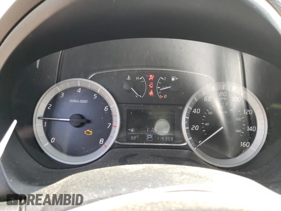 2015 Nissan Sentra SV with VIN 3N1AB7AP3FY321535, listed as a Copart auction lot 54095015 with 115,359 mi miles and Salvage Title. Bid and sale history available at DreamBid. Image 9.