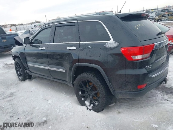 2012 Jeep Grand Cherokee Limited with VIN 1C4RJFBGXCC179054, listed as a IAAI auction lot 41729596 with 207,257 mi miles. Bid and sale history available at carsss.com. Image 3.