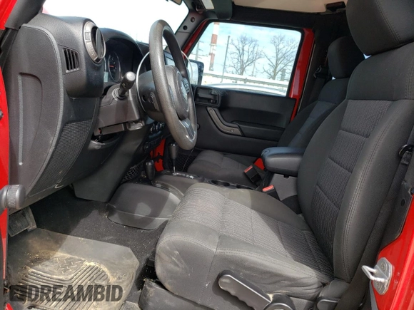 2012 Jeep Wrangler Sport с VIN 1C4AJWAG6CL101529, выставлен на аукционе Copart как лот 56457465 с пробегом Не указан миль и Чистый • Clean title. История ставок и продаж доступна на DreamBid. Изображение 7.
