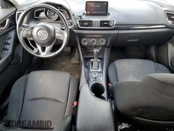 2016 Mazda 3 i Touring with VIN JM1BM1L75G1282071, listed as a Copart auction lot 48818925 with 55,928 mi miles and Salvage Title. Bid and sale history available at DreamBid. Image 8.