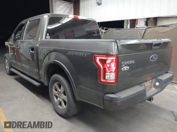 2017 Ford F-150 XL with VIN 1FTEW1CG2HKC91779, listed as a IAAI auction lot 42381248 with 186,376 mi miles and . Bid and sale history available at DreamBid. Image 3.