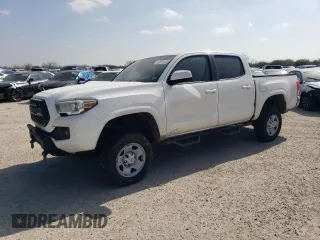 2017 Toyota Tacoma SR with VIN 5TFAX5GN7HX089194, listed as a Copart auction lot 43991455 with 106,288 mi miles and Salvage Title. Bid and sale history available at carsss.com. Image 1.