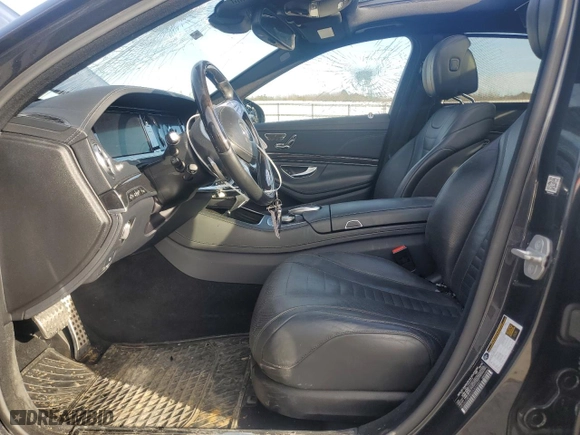 2016 Mercedes-Benz S-Class S 550 with VIN WDDUG8FB2GA233067, listed as a Copart auction lot 42930475 with 72,400 mi miles and Salvage Title. Bid and sale history available at carsss.com. Image 7.