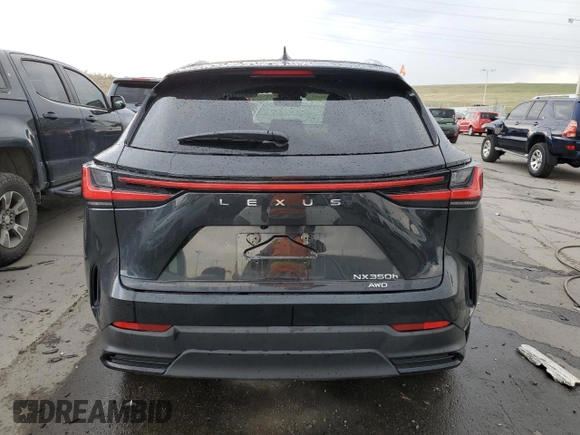 2022 Lexus NX with VIN JTJAKCEZXN2009465, listed as a Copart auction lot 50937143 with 5,143 mi miles. Bid and sale history available at carsss.com. Image 6.