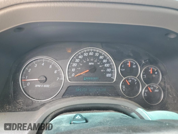 2002 GMC Envoy SLT z VIN 1GKDS13S922263923, wystawiony jako Copart lot #59234395 z przebiegiem Nie podano mil oraz Szkoda całkowita • Salvage title. Historia ofert i sprzedaży dostępna na DreamBid. Obrazek 9.