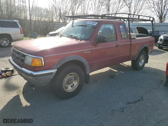 1994 Ford Ranger XL with VIN 1FTCR15U4RPB42229, listed as a Copart auction lot 51873485 with 218,376 mi miles and Clean Title. Bid and sale history available at carsss.com. Image 1.