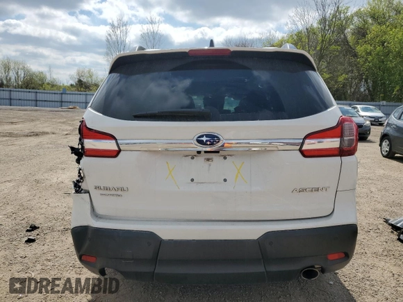 2021 Subaru Ascent Limited with VIN 4S4WMAPDXM3447545, listed as a Copart auction lot 56327535 with Not provided miles and Salvage title. Bid and sale history available at DreamBid. Image 6.
