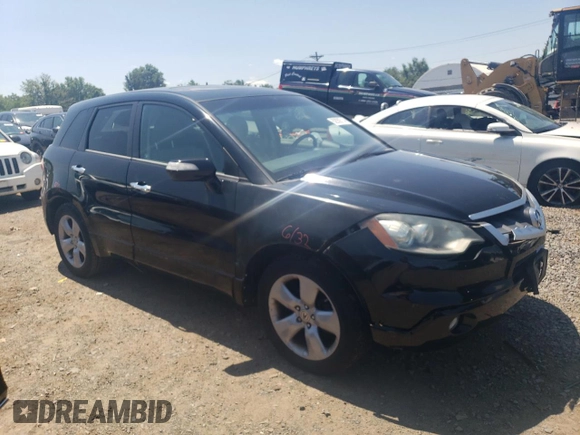 2009 Acura RDX Technology with VIN 5J8TB18599A002254, listed as a Copart auction lot 62939714 with 158,051 mi miles and Salvage title. Bid and sale history available at DreamBid. Image 4.