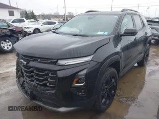 2025 Chevrolet Equinox AWD LT with VIN 3GNAXPEG0SL135474, listed as a IAAI auction lot 41656451 with 2,242 mi miles. Bid and sale history available at carsss.com. Image 17.