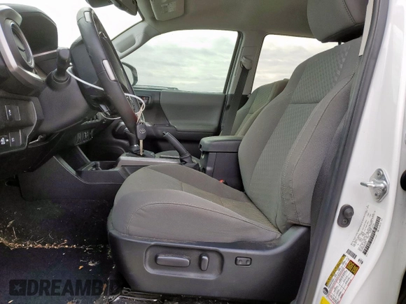 2022 Toyota Tacoma SR5 with VIN 3TMBZ5DN6NM035681, listed as a Copart auction lot 46226415 with 27,891 mi miles and Salvage title. Bid and sale history available at DreamBid. Image 7.