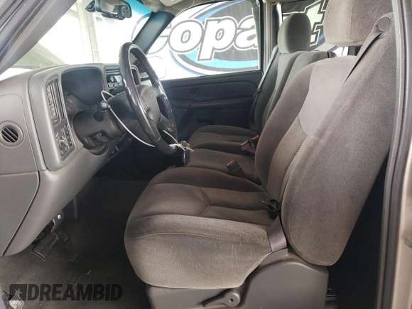 2005 Chevrolet Silverado 1500 LS with VIN 2GCEC19T951216196, listed as a Copart auction lot 54200065 with 126,300 mi miles and Salvage Title. Bid and sale history available at DreamBid. Image 7.