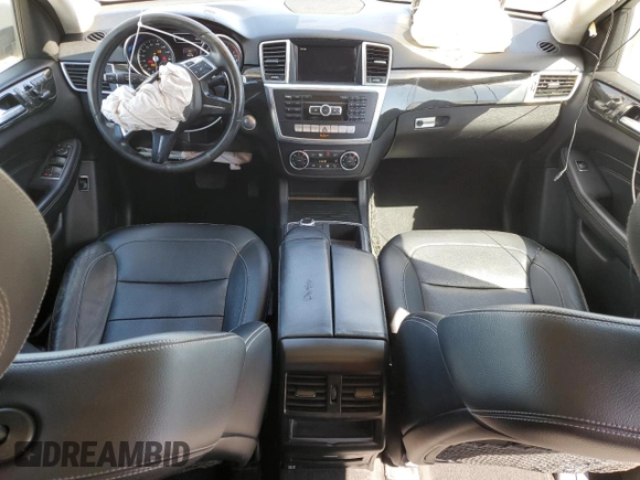 2015 Mercedes-Benz M 350 with VIN 4JGDA5JB3FA596246, listed as a Copart auction lot 51526425 with 96,578 mi miles and Salvage Title. Bid and sale history available at DreamBid. Image 8.